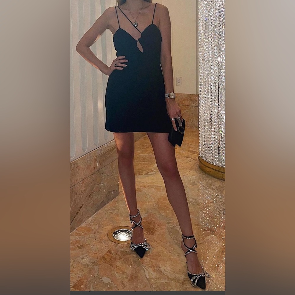 Zara black dress size small